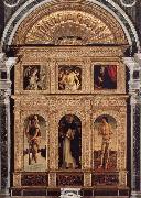 Giovanni Bellini St.Vincent Ferrer Polyptych USA oil painting artist